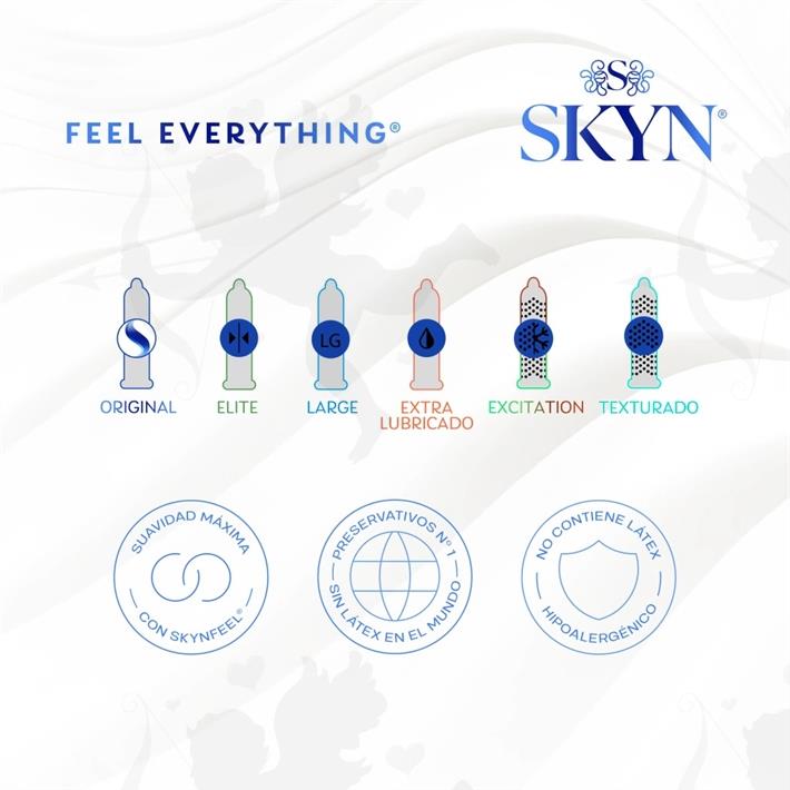 Preservativos Skyn Elite